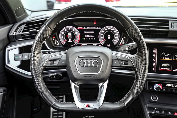 Q3 45 2.0 TFSI (245 CH) QUATTRO S-TRONIC S-LINE – CHRONOS GREY — photo 13/15